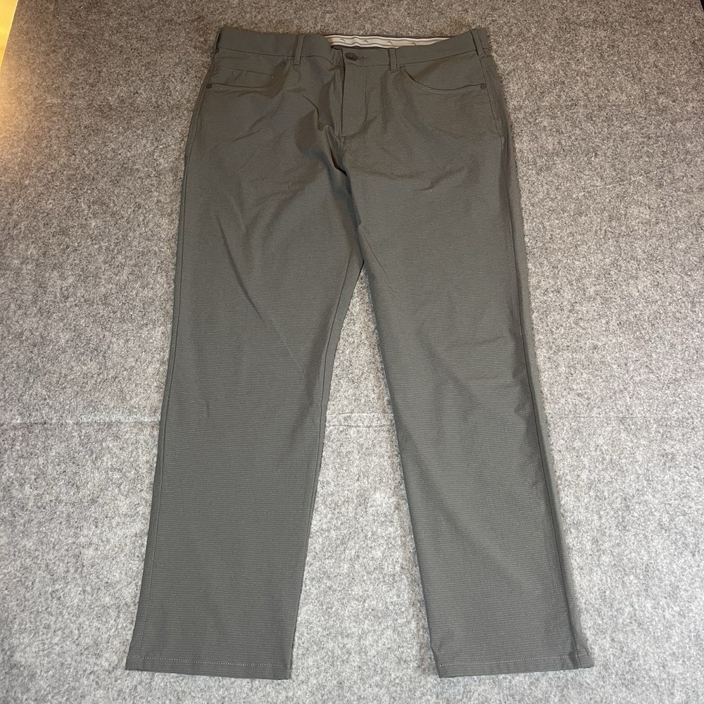 Tommy Bahama Pants Mens 36x30 Gray Boracay Performance Chino Golf Ripstop‎